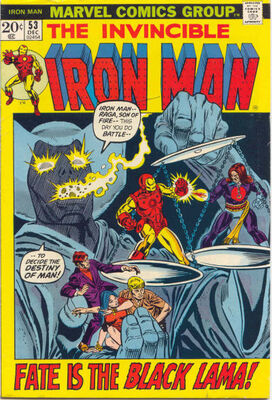 Iron Man #53: Click Here for Values