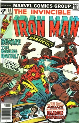 Iron Man #89 30c Price Variant August, 1976. Regular Price Box