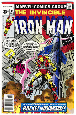 Iron Man #99 Marvel 35c Price Variant