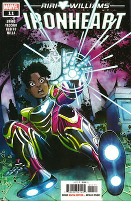 Ironheart #11: Click Here for Values