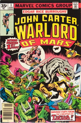 John Carter Warlord of Mars #1 35 Cent Price Variant