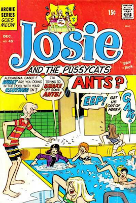 Josie and the Pussycats #45: First Pussycats band. Click for value