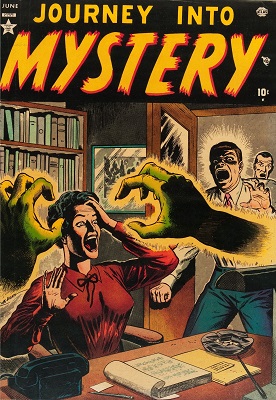 Journey into Mystery #1 (1951): First issue of long-running Horror and Suspense series. Click for value