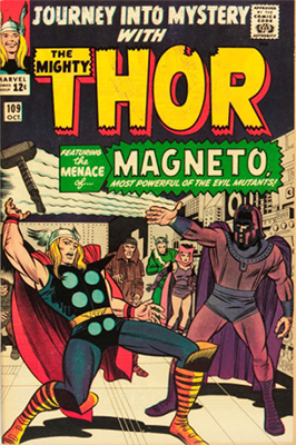 Journey Into Mystery #109 (October 1964): Magneto Cover, X-Men Appearance. Click for values