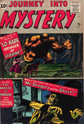 Journey Into Mystery #75: Click Here for Values