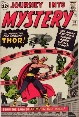 Key Issue Comics: Journey into Mystery 83, Origin and First Appearance of Thor. Click to find one on Goldin!