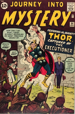 Journey into Mystery #84: Second appearance of Thor. Click for values