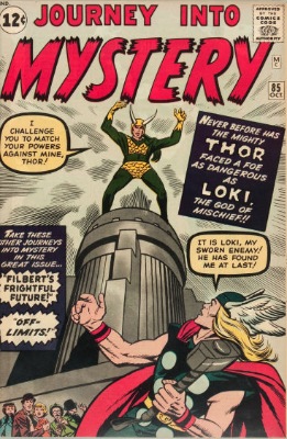 Journey Into Mystery #85 (October 1962): First Appearance of Loki. Click for values