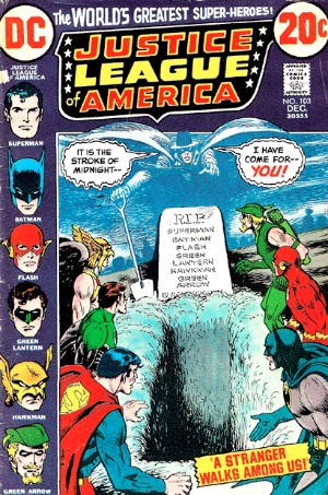 Justice League of America #103: Phantom Stranger joins the JLA