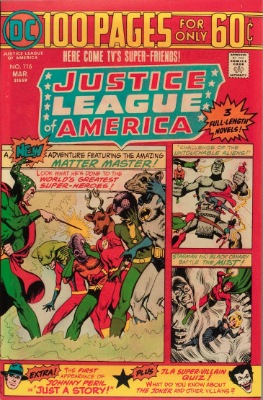 Origin and First Appearance, Golden Eagle, Justice League of America #116, DC Comics, 1975. Click for value