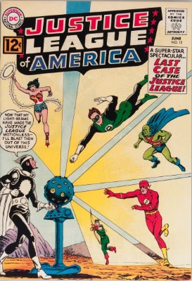 Origin and First Appearance, Dr. Light, ﻿Justice League of America #12﻿, DC Comics, 1962. Click for value