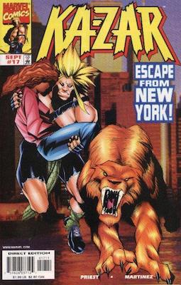 Ka-Zar #17: Click Here for Values