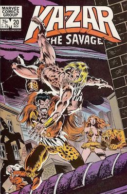 Ka-Zar the Savage #20: Click Here for Values