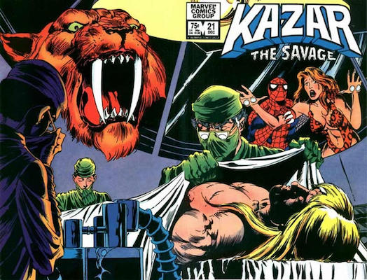 Ka-Zar the Savage #21: Click Here for Values