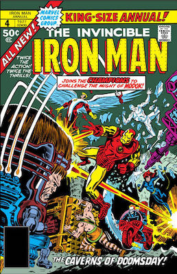 King-Size Iron Man #4: Click Here for Values