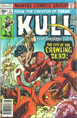 Kull the Conqueror #21 35c Price Variant