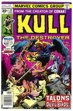 Kull the Conqueror #22 Marvel 35 Cent Price Variants
