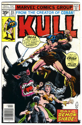 Kull the Conqueror #23 35c Price Variant