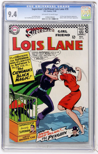 Superman's Girlfriend Lois Lane #70 is an affordable Silver Age key that should be bought in high grade, such as CGC 9.4. Click to buy yours