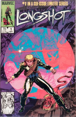 Origin and First Appearance, Spiral, Longshot #1, Marvel Comics, 1985. Click for value