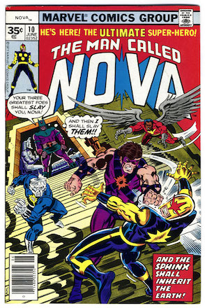 (Man Called) Nova #10 35c Price Variant