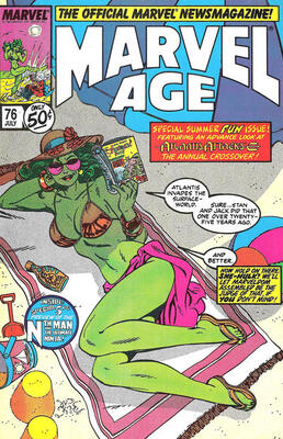 Marvel Age #76: Click Here for Values