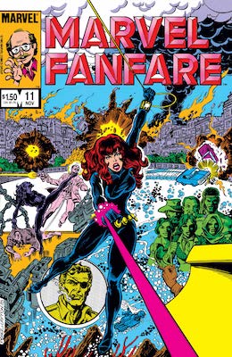 Melina von Vostokoff, aka Iron Maiden. Her first appearance is in Marvel Fanfare #11. Click to buy
