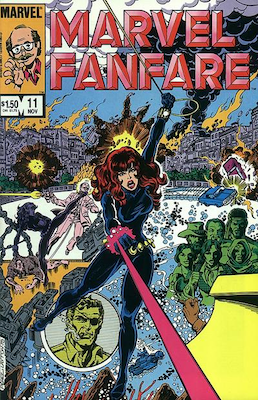5) Marvel Fanfare #11: First Appearance of Iron Maiden. Click for values