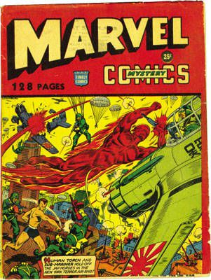 Marvel Mystery Comics 128-page variant. Published in 1943 and only distributed in NYC, it's a very rare comic