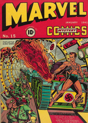 Marvel Mystery Comics #15: Click Here for Values