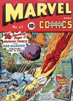 Marvel Mystery Comics #17: Click Here for Values