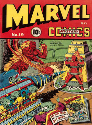 Marvel Mystery Comics #18: Click Here for Values