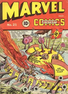 Marvel Mystery Comics #21: Click Here for Values