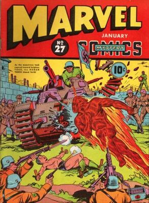 Marvel Mystery Comics #27: Click Here for Values