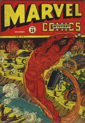 Marvel Mystery Comics #38: Click Here for Values