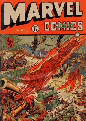 Marvel Mystery Comics #39: Click Here for Values