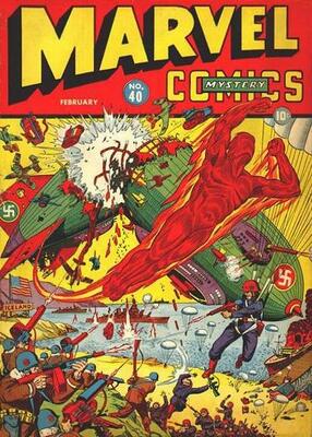 Marvel Mystery Comics #40: Click Here for Values