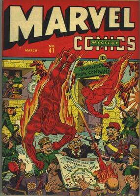 Marvel Mystery Comics #41: Click Here for Values