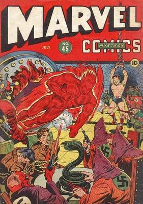Marvel Mystery Comics #45: Click Here for Values