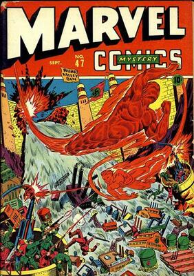 Marvel Mystery Comics #47: Click Here for Values