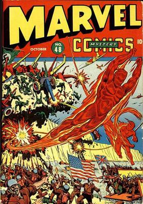 Marvel Mystery Comics #48: Click Here for Values