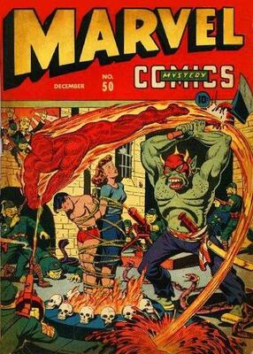 Marvel Mystery Comics #50: Click Here for Values