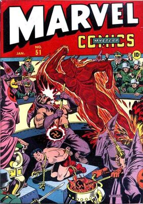 Marvel Mystery Comics #51: Click Here for Values