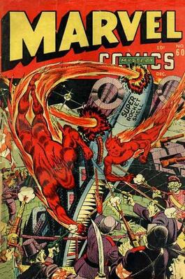 Marvel Mystery Comics #60: Click Here for Values