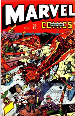 Marvel Mystery Comics #63: Click Here for Values