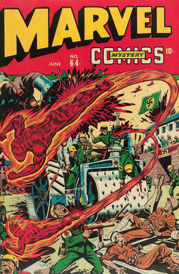 Marvel Mystery Comics #64: Click Here for Values