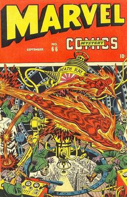 Marvel Mystery Comics #66: Click Here for Values