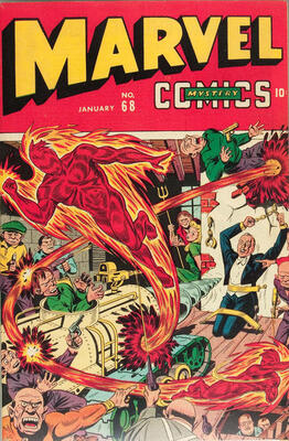 Marvel Mystery Comics #68: Click Here for Values