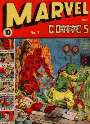 Marvel Mystery Comics #7: Click Here for Values