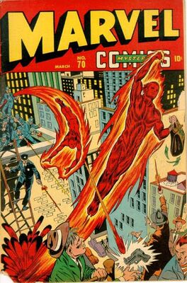 Marvel Mystery Comics #70: Click Here for Values